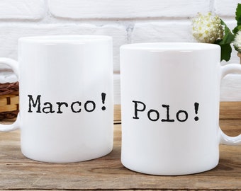 Marco! Polo! Mug 11oz 15oz novelty gift marco polo game mug marco polo coffee mug marco polo coffee cup marco polo gift marco polo cup