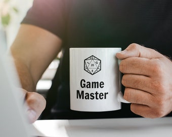 Game Master Mug D&D mug d and d mug d and d coffee mug dungeons and dragons mug dungeons dragons mug dragons coffee mug coffee cup