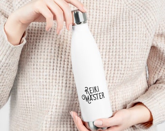 Reiki Master Botella de agua 20oz Reiki Regalo de Reiki Botella de agua de Reiki Maestro de Reiki Regalo de Sanador de Energía Regalo Sanador de Energía Botella de Agua