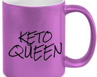 Keto Queen Mug keto queen coffee mug keto pink mug keto coffee mug