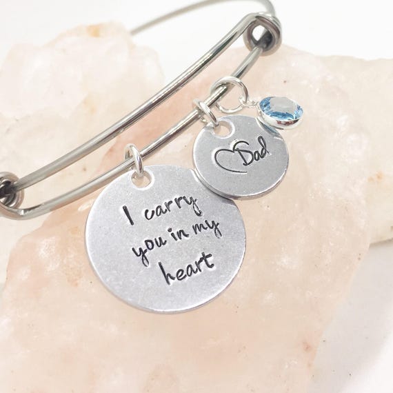 dad memorial bracelet