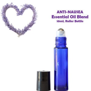 ANTI-NAUSEA Essential Oil Roller Blend,  Aromatherapy, Anti-Nausea Oil, Morning Sickness, Nausea, Motion Sickness, Helps with dizziness