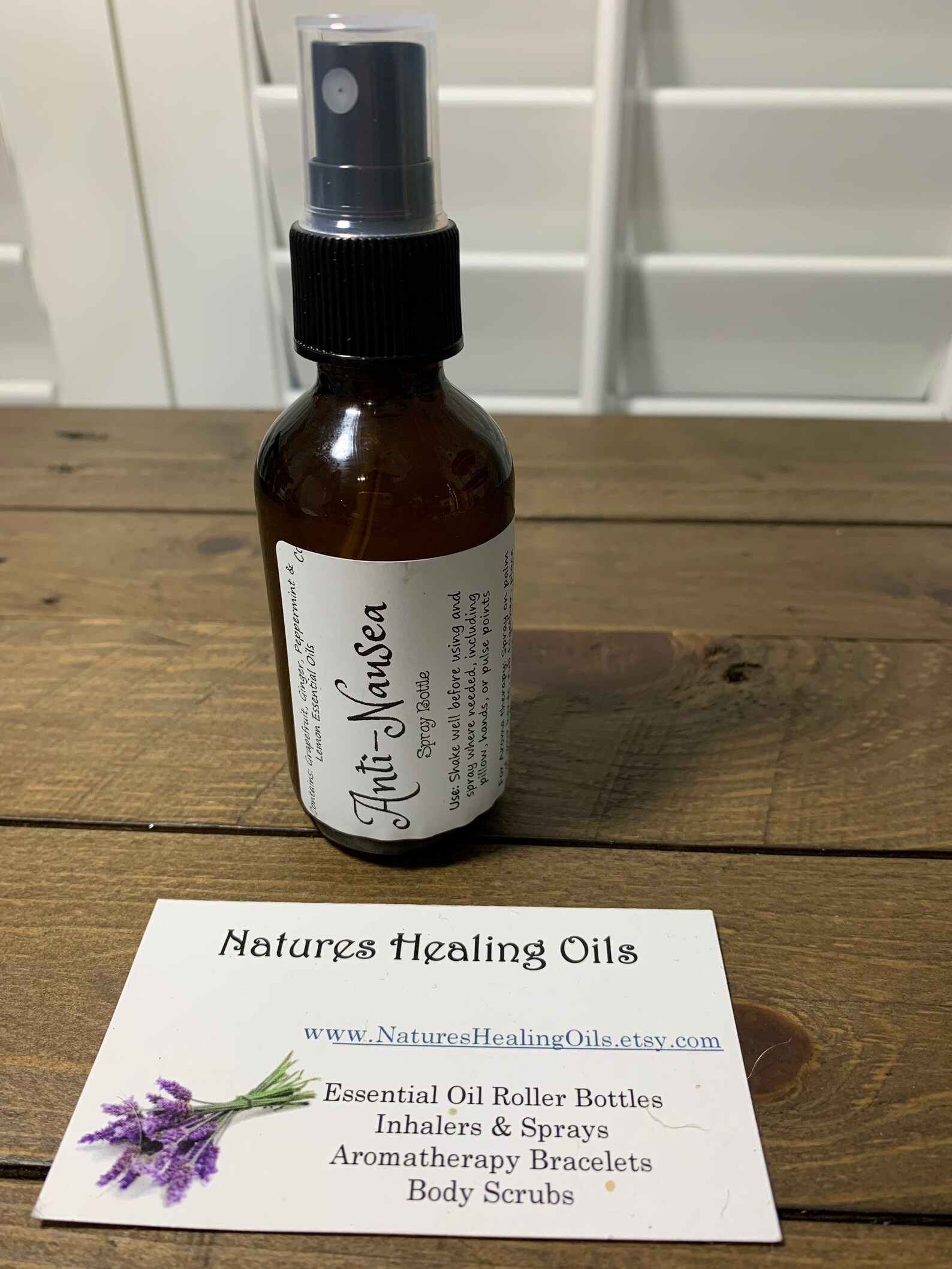 ANTINAUSEA Diffuser Spray, Aromatherapy, Antinausea Oil, Morning