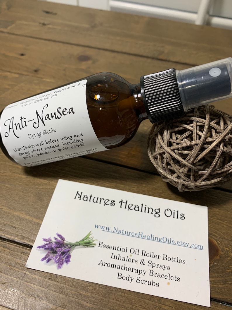 ANTINAUSEA Diffuser Spray, Aromatherapy, Antinausea Oil, Morning