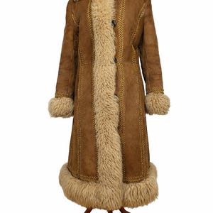 INSANE GORGEOUS Penny Lane Dolce Matilde 60/70s shearling sheepskin princess coat. One of a kind! Penny Lane WOODSTOCK 1960s Coat