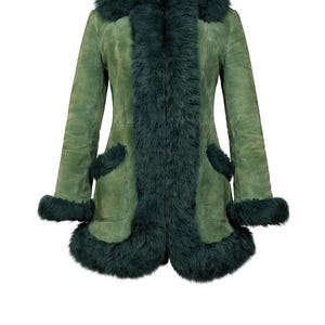 VERY RARE COLLECTIBLE Woodstock shearling  sheepskin coat. One of a kind! Penny Lane 1970s afghan coat. So so amazing!!