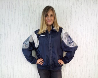 Vintage Lotto - Calcio Italia Sport Windbreaker Jacket Italy Size M ( L/XL 52 )
