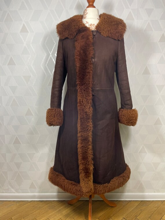 Panny Lane Amaizing 60/70s Afgan Sheepskin Full S… - image 5