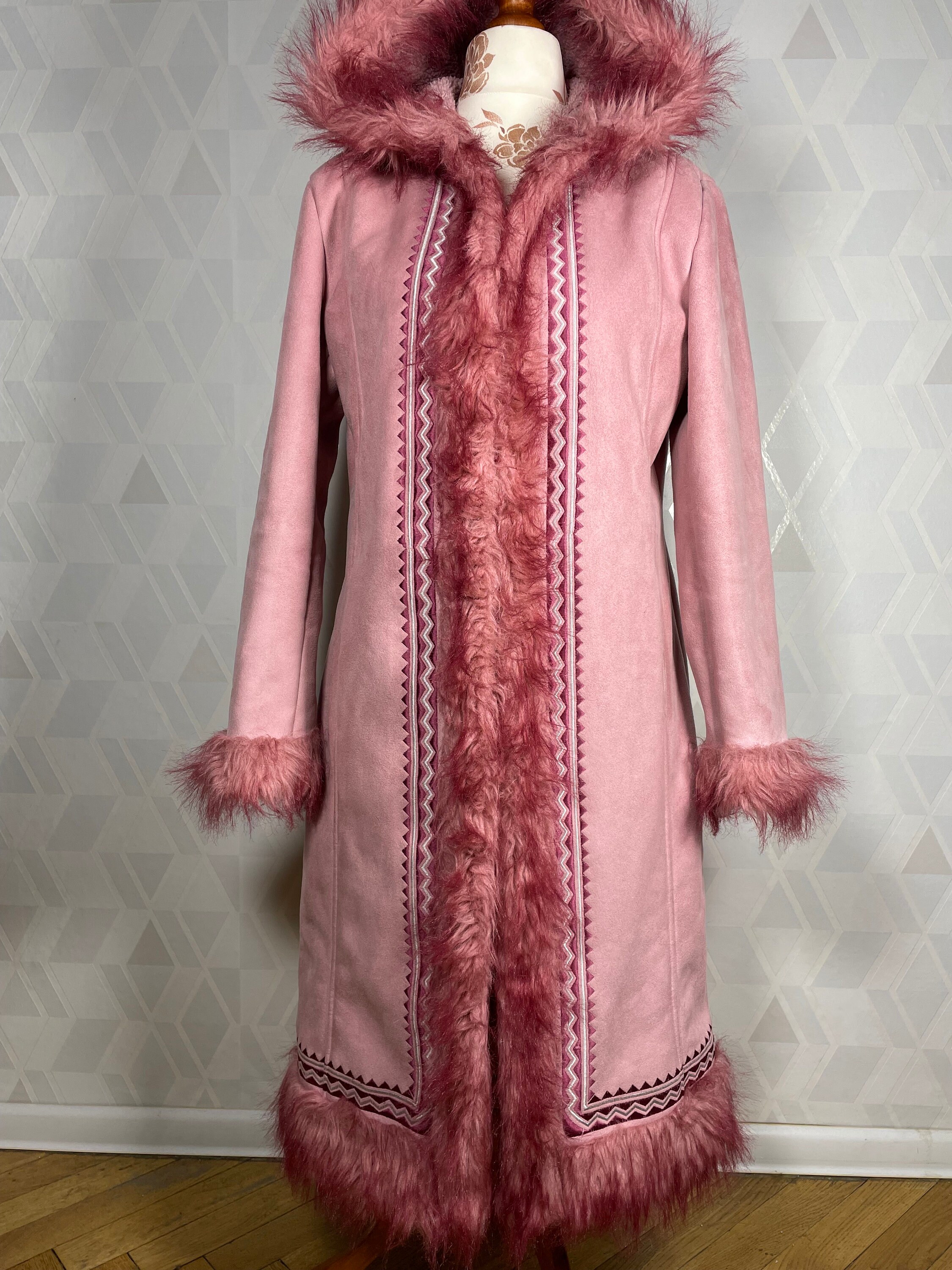 【AMERIVINTAGE】ADORABLE SHAGGY CHECK COAT Ameri Vintage ADORABLE SHAGGY CHECK COAT