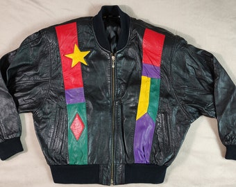 Vintage Yessica C&A Real Leather Jacket *