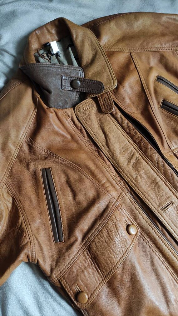 vintage TURKIS TUKKU leather jacketフライト