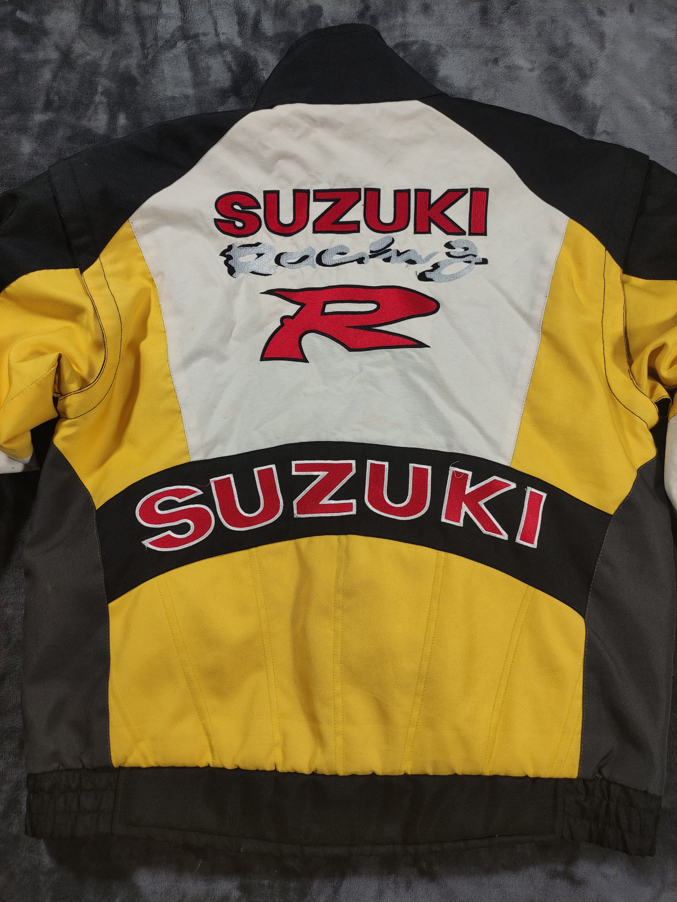 ヴィンテージ ジャケット スズキ レーシング R 2in1 モーター