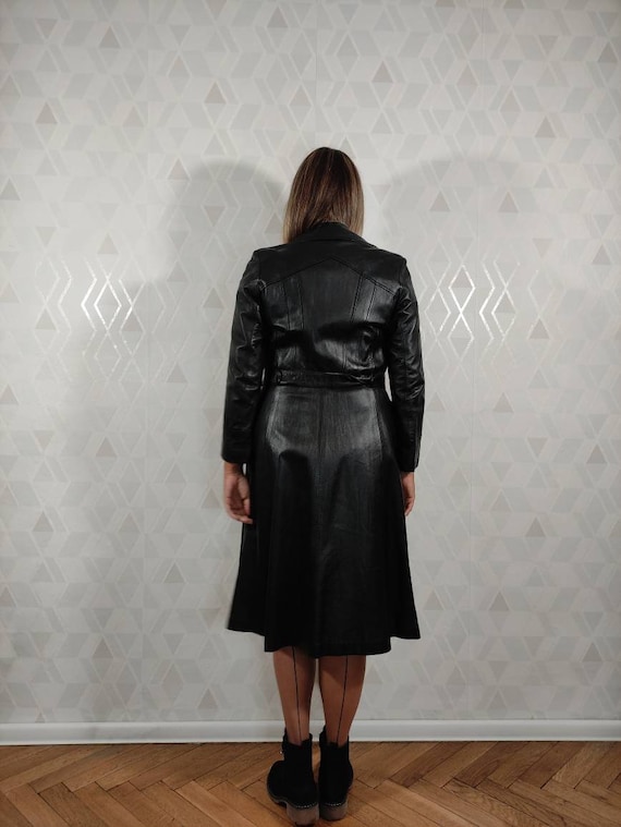 ・vintage lamb leather coat ビンテージ　ラムレザー Magine 革ジャン ライダース LAMB LEATHER CAR COAT:ラムレザー