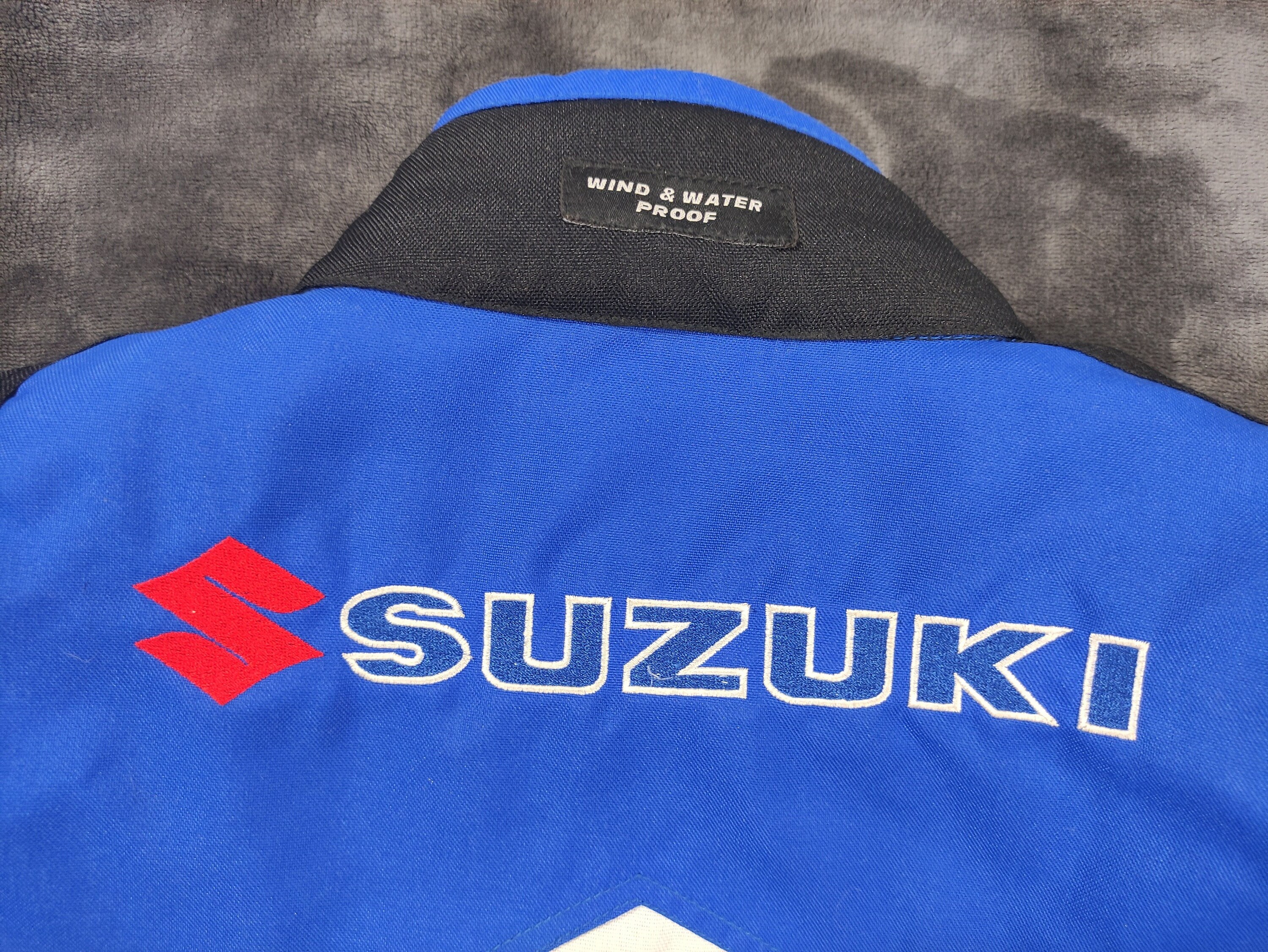 TEAM SUZUKI ジャケット Vtg Original Suzuki Jacket Team Suzuki Motorcycle Size 48/38