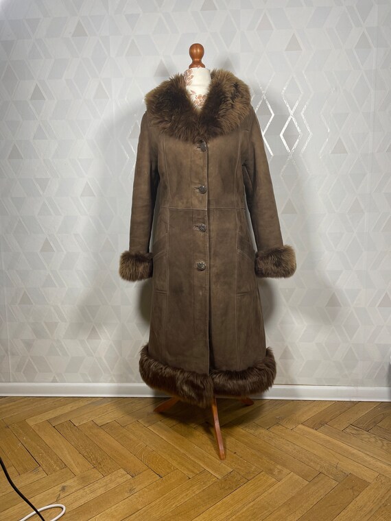 True Vintage 70's Penny Lane Coat From the Studio 54 Lamma Fur