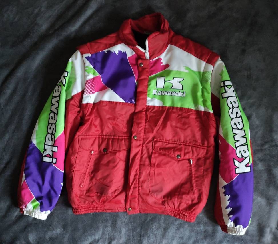 Kawasaki Ninja Jacket Size L Grand Prix Project 2in1 Kawasaki Ninja Jacket Size L Grand Prix Project 2in1