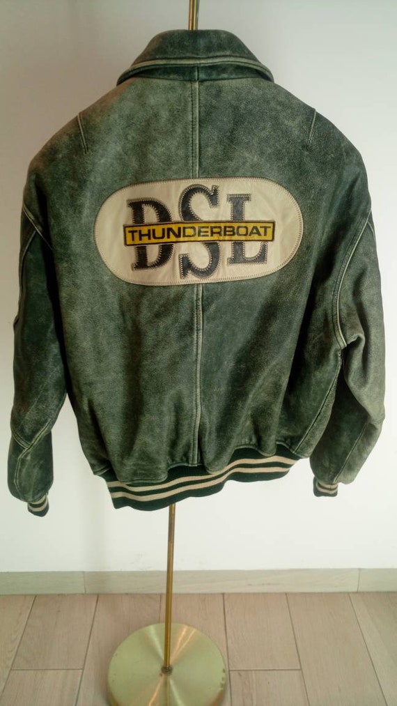 diesel genuine leather coats & jackets