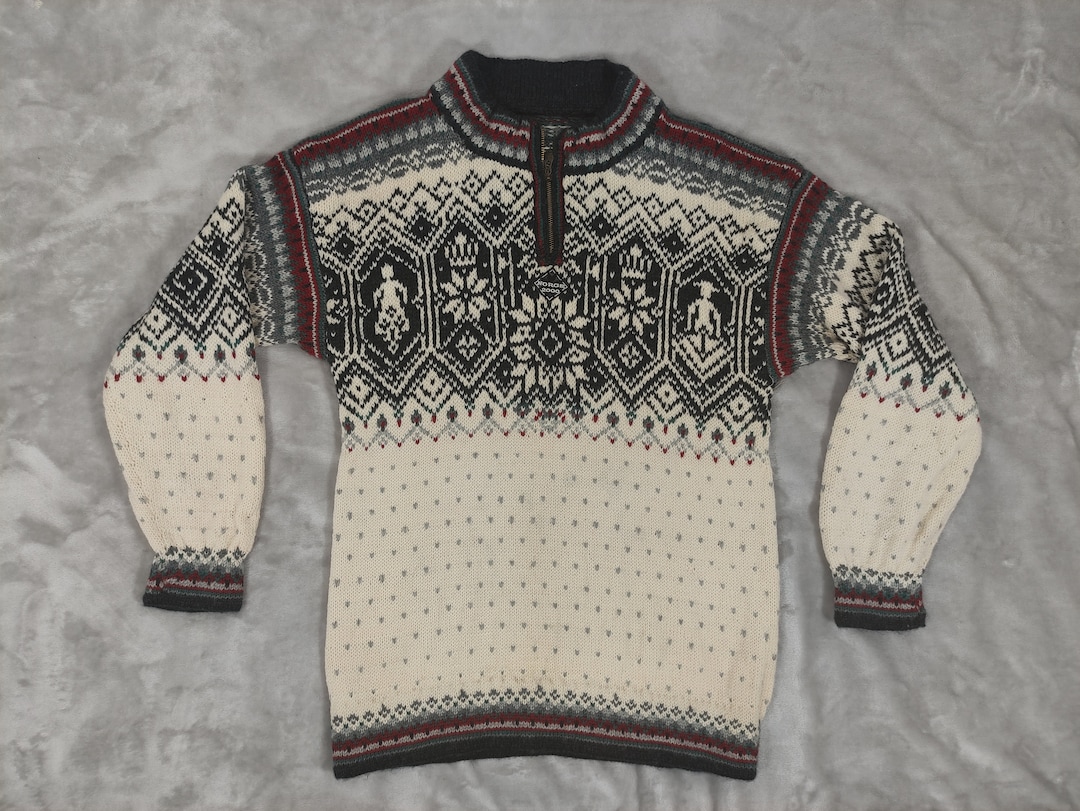 Dale of Norway * Norge 2000 Sweater Size Like L / M - Etsy