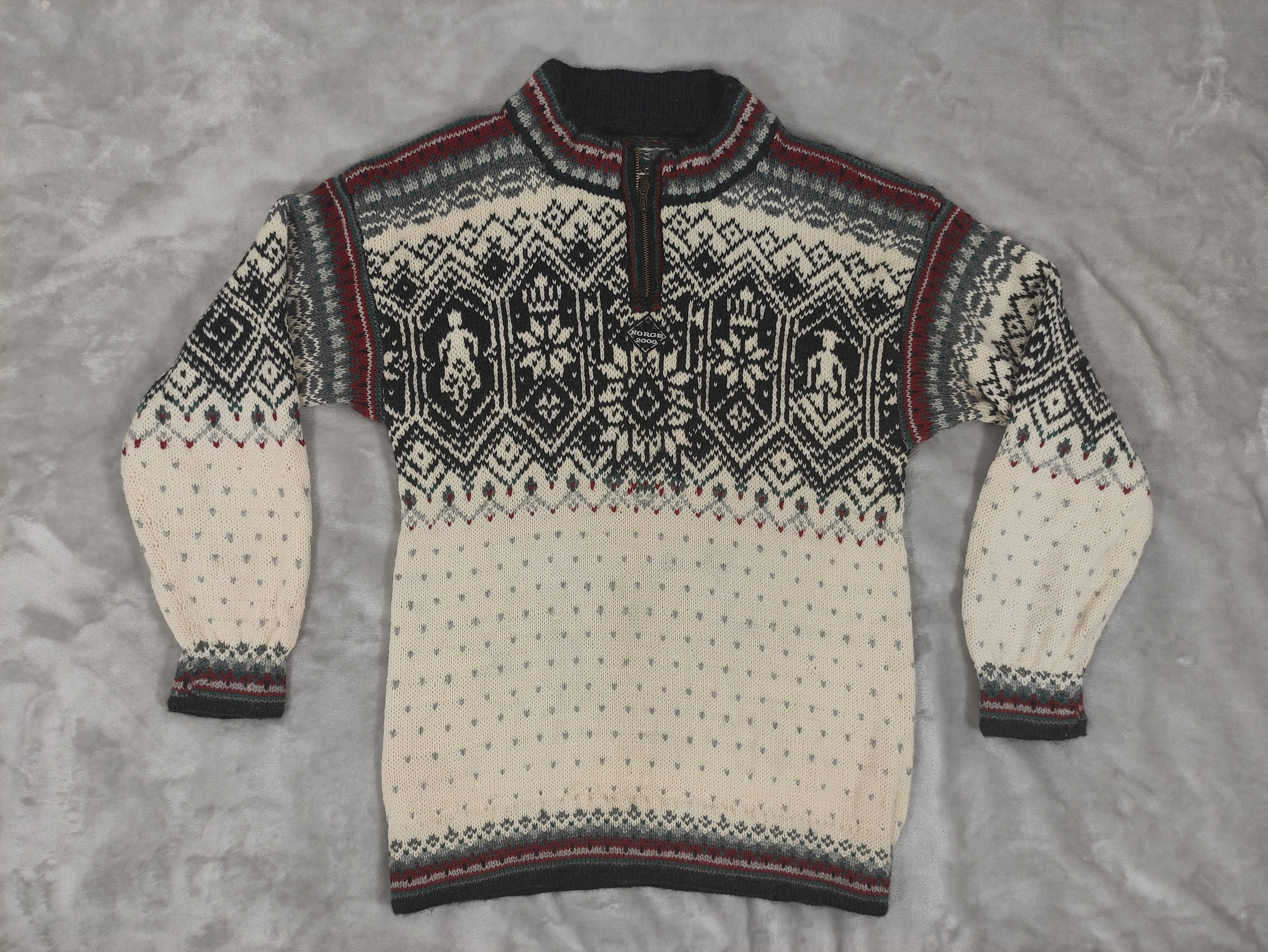 Dale of Norway * Norge 2000 Sweater Size Like L / M - Etsy