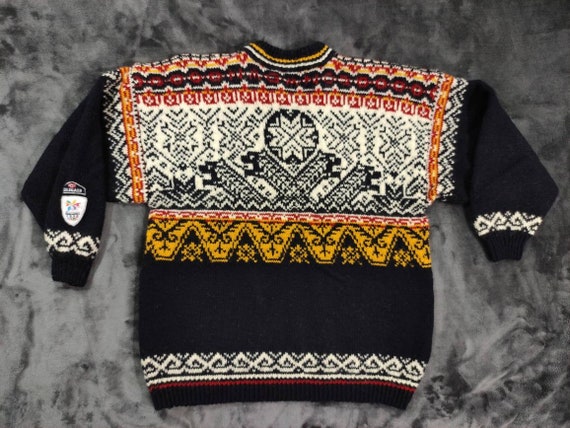 Vintage_dale of Norway Olympics Nagano 1998 Wool Hand Made Sweater