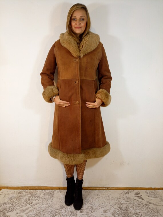 Vintage_Penny Lane Sheepskin Coat Extremely Cosy R
