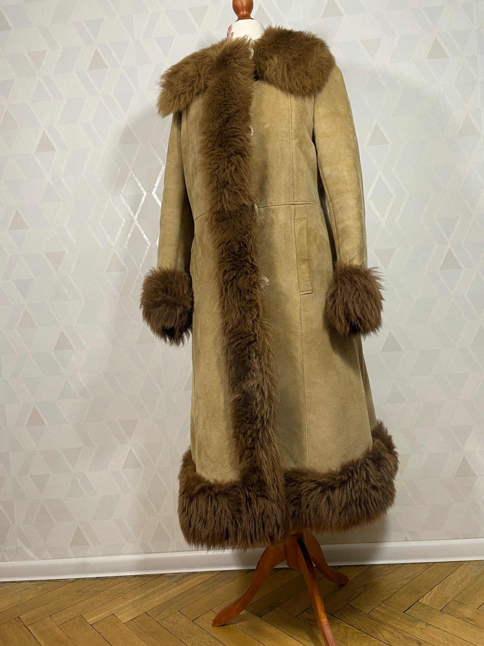 Sheep skin Penny lane coat main image 1