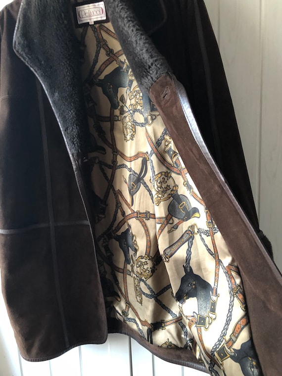 Vintage Made in Italy Pelucci Suede Oversized Italian Jacket _ - Etsy