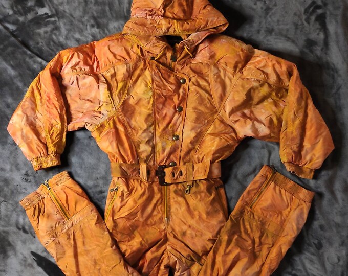 Anorak De Ski Vintage Steinebronn, Bleu, Taille M, Unisexe, édition Limitée