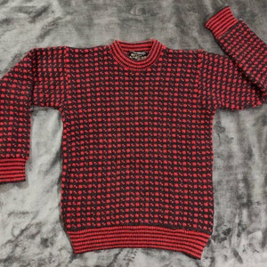 Wool Devold Norwegian Sweater Fair Isle Pullover * Lady L 42  // Mens 48