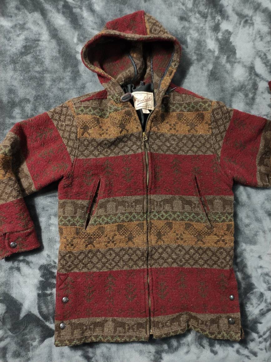 Woolrich Wool Jacket Original Outdoorwear Made in USA Womens Woolrich Wool Jacket Original Outdoorwear Made in USA Womens