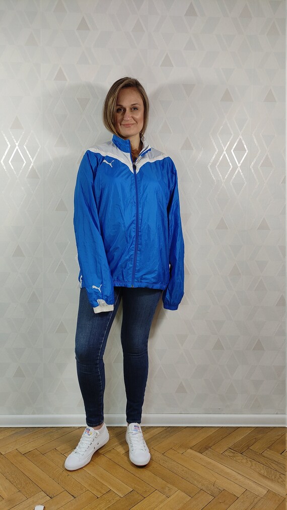 Vintage Puma Windbreaker Raincoat 
