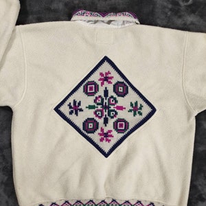 Fleece Polartec Aztec Jacket Silvy Walking Only from Malden Jacket Made in Italy_