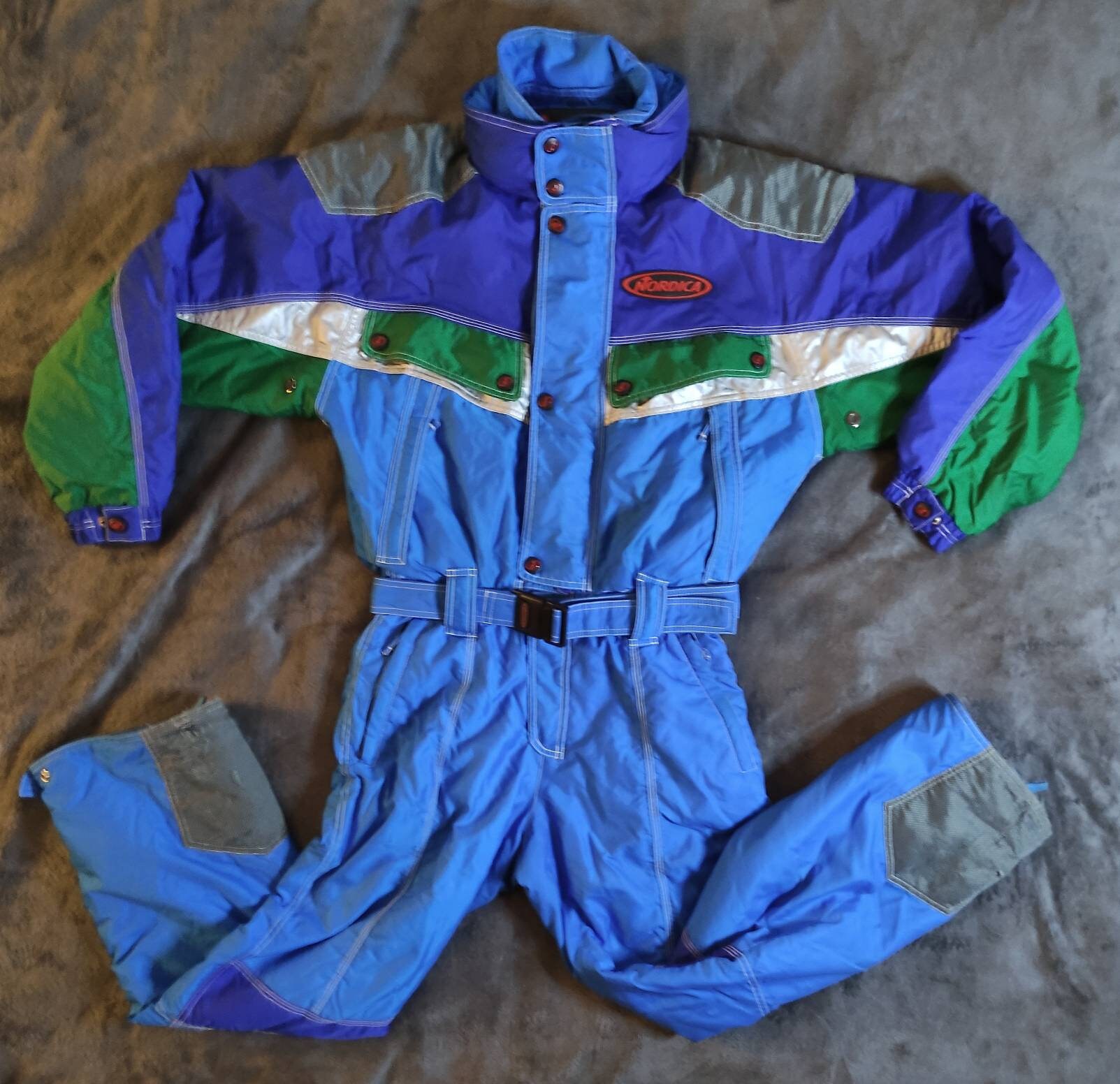 Nordica Skiwear Ski Suit - Etsy Australia