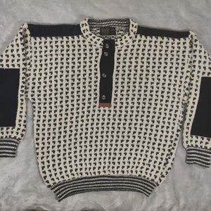 DEVOLD Sweater * 70/30% - wool / viscose * sweater jumper MADE in NORWAY Size L / 52