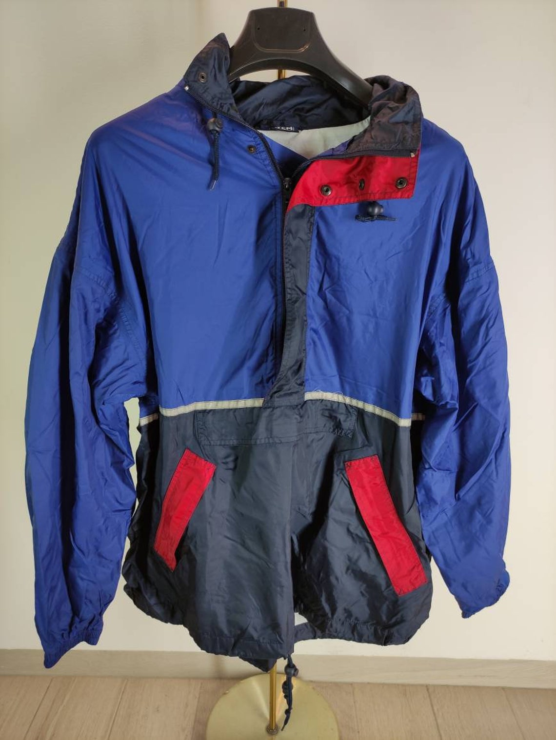 Vintage TCM Windbreaker Jacket Kangaroo Raincoat | Etsy