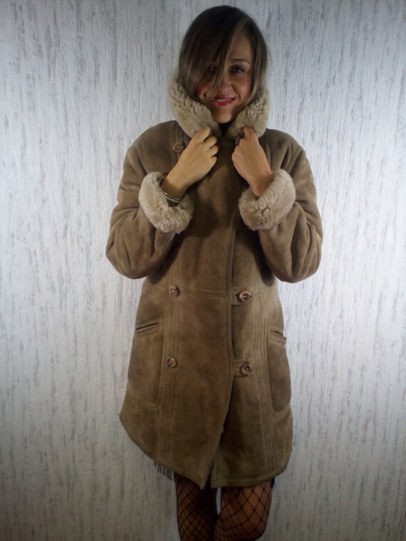 vintage sheepskin jacket