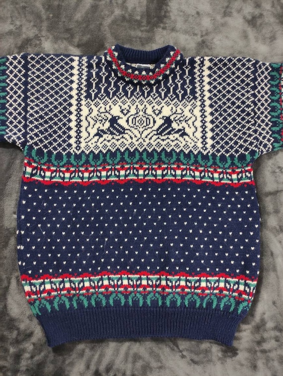 Dale * Of Norway Size L Jumper Scandinavian Sweater P… Gem