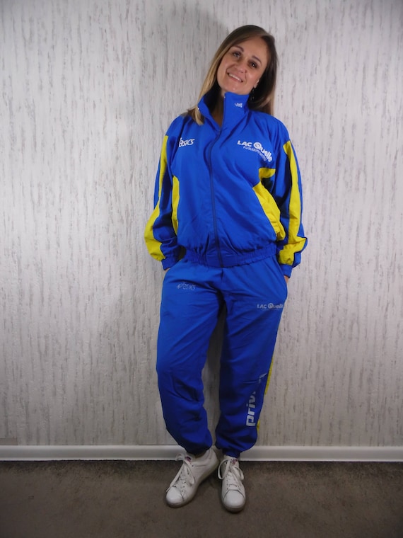 Vtg Asics Privileg Training Suit Set Active Gym