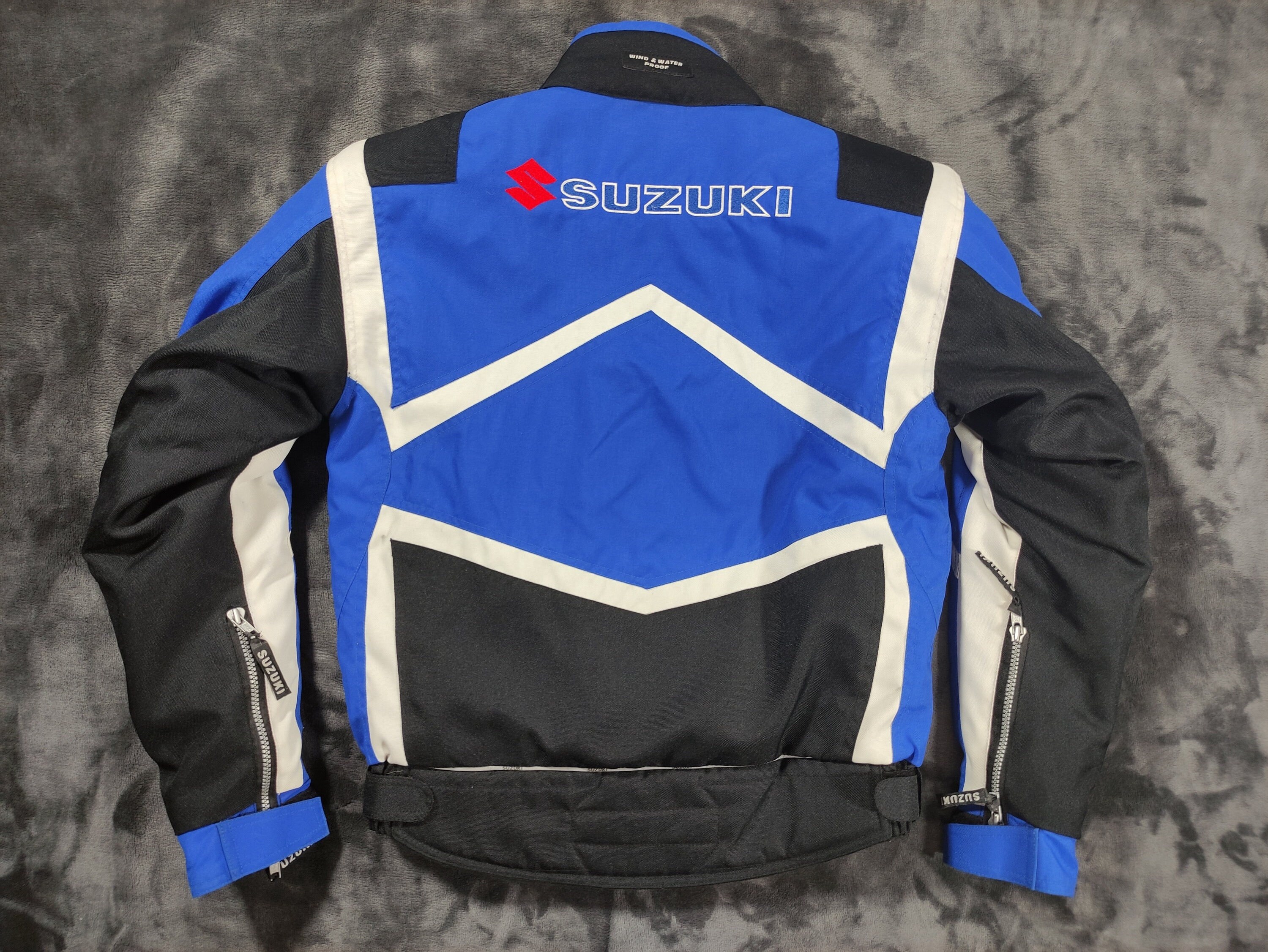 Vtg Original Suzuki Jacket Team Suzuki Motorcycle Size 48/38