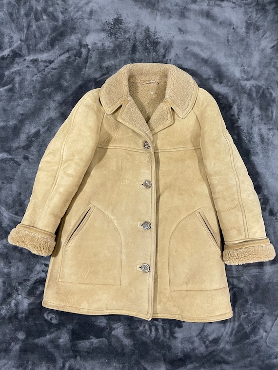 Vintage Scottish Antartex Sheepskin Loch Lomond Alexandria Scotland Jacket Etsy