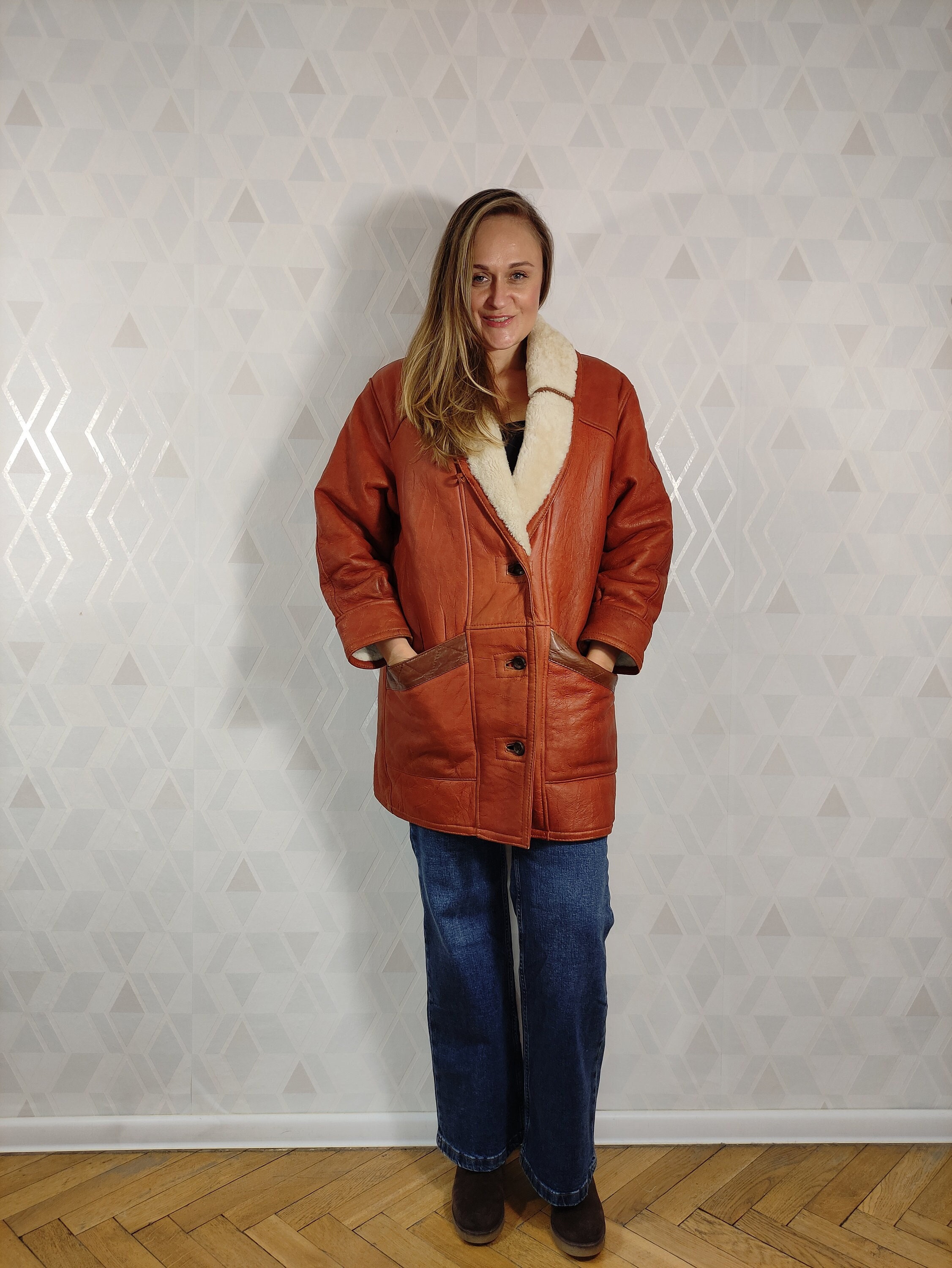 ジャケット [Anderson Bell] AUSTIN FAUX SHEARLING JACKET Designer fashion, Seoul-fully created | W Concept