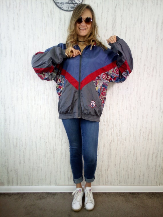 Vintage Oversized Linea Primero Windbreaker Vintage Oversized Linea Primero Windbreaker