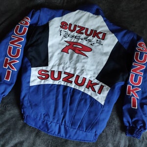 Vintage Jacket Suzuki Racing R 2in1 Motorcycle Jacket * - Etsy Vintage Jacket Suzuki Racing R 2in1 Motorcycle Jacket * - Etsy