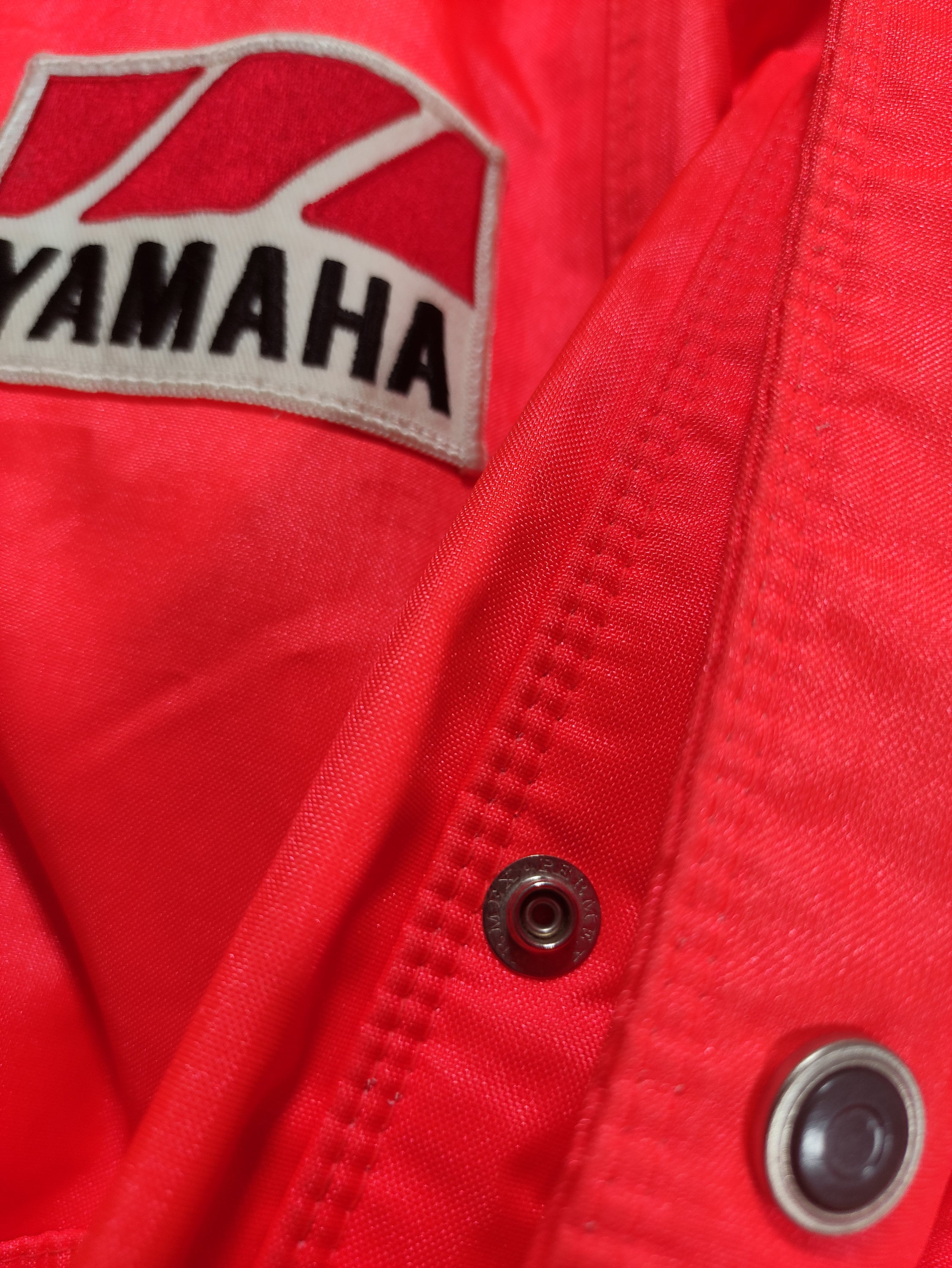 Vintage YAMAHA Team Yamaha Racing Sports Orange Jacket Size Vintage YAMAHA Team Yamaha Racing Sports Orange Jacket Size