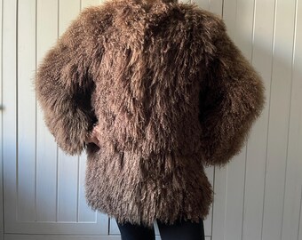 コート PLAIN FW25 TIBET FUR SHORT JACKET (CLA24102 GREEN) Tibet Coat - Etsy