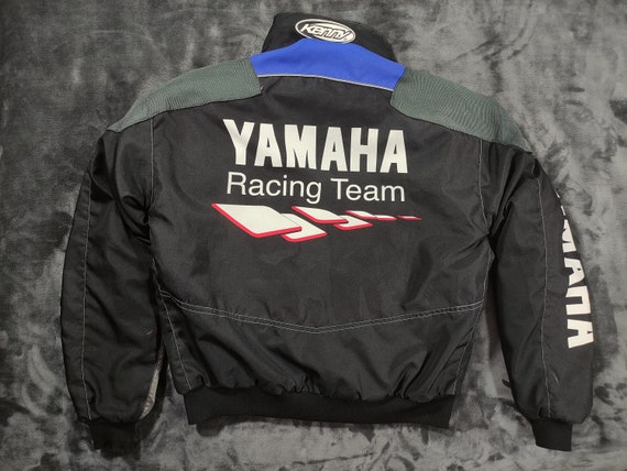 YAMAHA TEAM YAMAHA ジャケット Vintage Team Yamaha Racing Bomber Jacket - Etsy