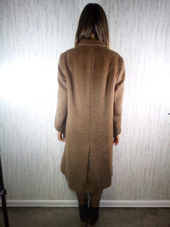Vintage Lama Wool Teddy Erle Zf Modell Coat - Etsy