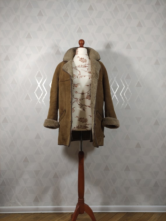 Vintage_Styled by Ronson British Made Sheepskin S… - image 4