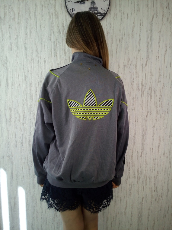 adidas trefoil track top