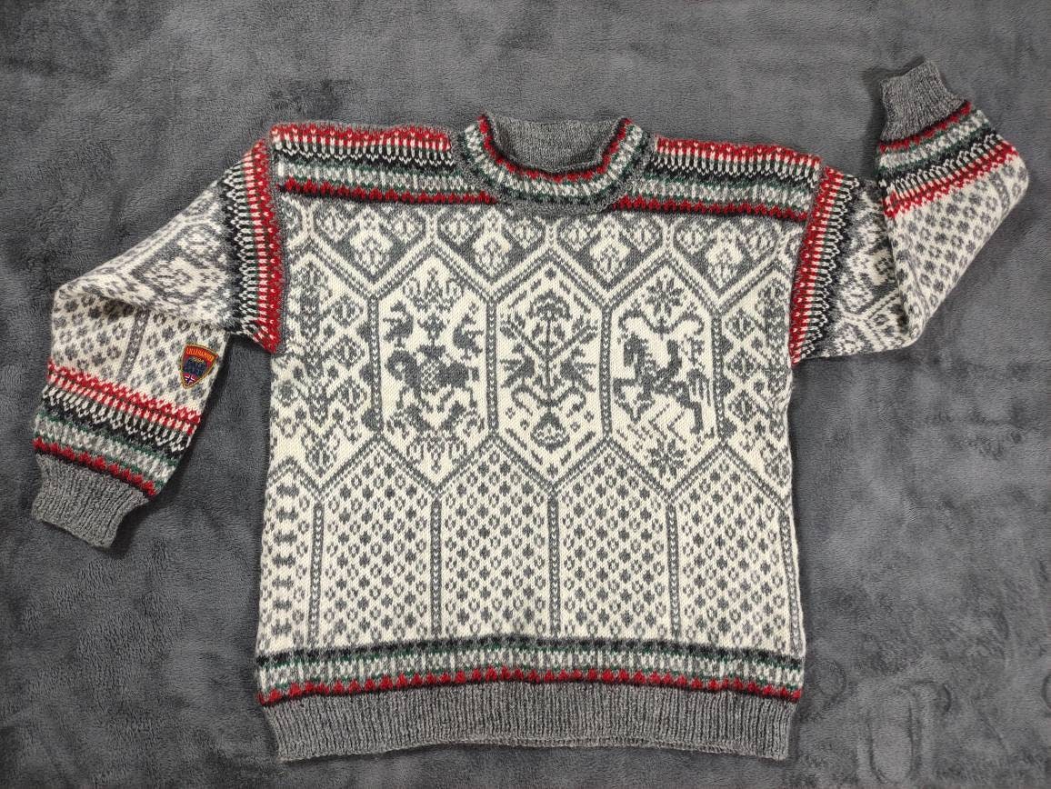 of Norway Lillehammer Dale Garn Sweater Hand Made Etsy Israel